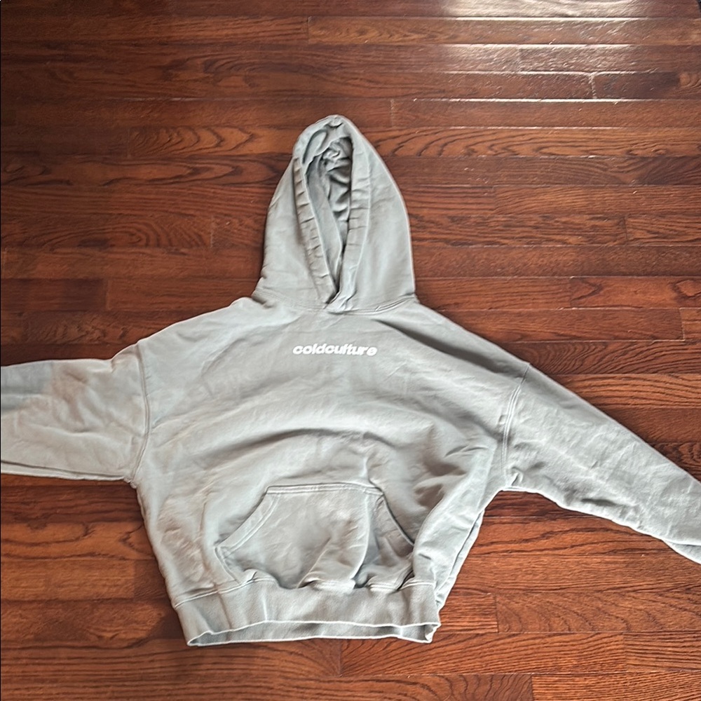 Gray cold culture Oolcouture Hoodie